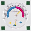 teplomer vonkajší 90*90 samolepiaci + barometr 330576 1880181