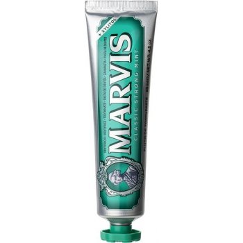 Marvis Classic Strong Mint zubná pasta s fluoridy 85 ml