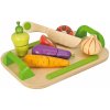 Drevený podnos so zeleninou Chopping Board Vegetables Eichhorn 12 dielov od 24 mes