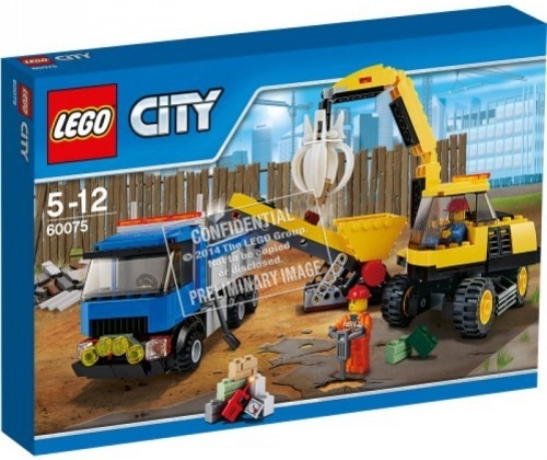 LEGO® City 60075 Bager a ťahač od 99,82 € - Heureka.sk