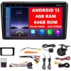 Automobilové rádio DVRMEDIA AUDI A3 8P Android AUTO / CarPlay / 4GB+64GB 2-DIN