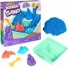 Spin Master Kinetic Sand Krabica tekutého piesku s podložkou Modrá