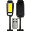 Solárne pouličné svetlo 180 Led rukoväť Súmrak Senzor pohybu + diaľkové ovládanie