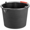 Strend Pro Vedro ReCycled® 12 lit, stavebné, plast, s výlevkou, plastový úchyt, čierne