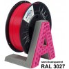 AURAPOL PLA 3D Filament Malinová čiastočne transparentná 1 kg 1,75 mm