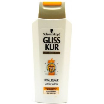 Schwarzkopf Gliss Kur Total Repair 19 šampón pre suché a poškodené vlasy 400 ml