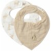 Little Dutch Podbradník bandana 2 ks Baby Bunny