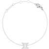 Daniel Wellington Oceľový retiazkový náramok znamenia Blíženci Crystal Zodiac DW00400933