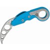 CRKT CR-4041T Provoke® Trainer Blue tréningový vreckový nôž - karambit 6,3 cm, modrá, Grivory