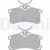 Sada brzdových platničiek kotúčovej brzdy DELPHI LP1917