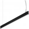 Závesné svietidlo LED 4000K čierna IP20 Ideal Lux STEEL 369020