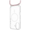Fixed MagPure Neck s ružovou šnúrkou na krk pre Apple iPhone 16 FIXPUNM-1400-PI