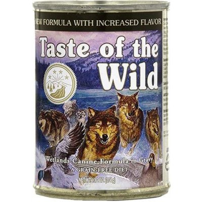 TASTE OF THE WILD Wetlands Canine - konzerva, 390g