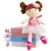 Doudou Jolijou Bábika mini baletka 