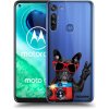 Picasee silikónový prehľadný obal pre Motorola Moto G8 - Francúzsky Buldoček