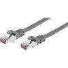 C-TECH CB-PP6F-15 patch, Cat6, FTP, 15m, šedý