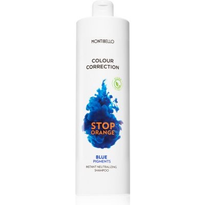 Montibello Colour Correction Stop Orange šampón pre zosvetlené a blond vlasy neutralizujúci mosadzné podtóny 1000 ml