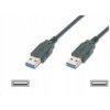 PremiumCord KU3AA2BK USB 3.0 prodlužovací A-A Super-speed 5Gbps, 9pin, 2m, černý