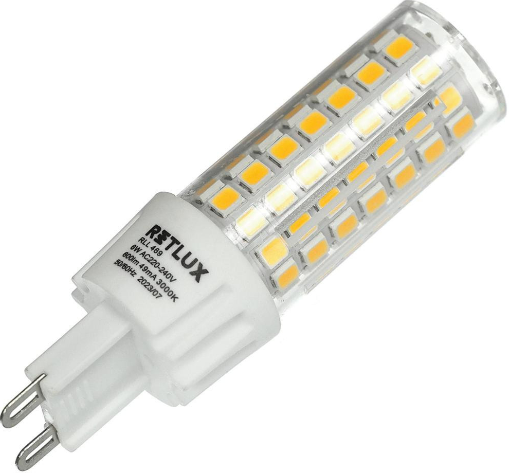 Retlux RLL 469 G9 6W LED teplá biela