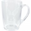 Clayre & Eef Čajová sklenice 300 ml Průhledný skleněný králičí hrnek na čaj - 11*8*11 cm / 300 ml - Clayre & Eef