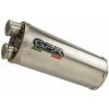 GPR Koncovka výfuku Slip-on GPR DUAL INOX CF.4.1.CAT.DUAL.IO Brushed Stainless steel including removable db killer, link pipe and catalyst