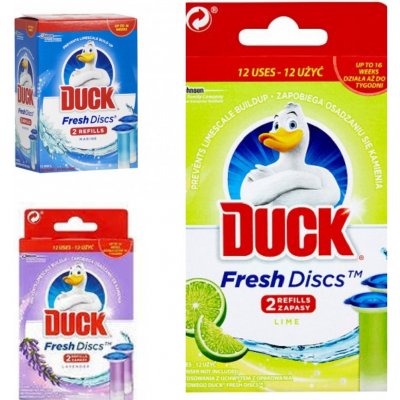 Duck Fresh Discs WC čistič Levander 2 x 36 ml