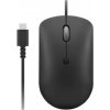 Lenovo 400/Cestovní/Optická/2 400 DPI/Drátové USB-C/Černá GY51D20875