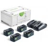 Festool SYS 18V 4x5,0/TCL 6 DUO energetická súprava 577709