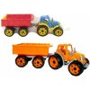 Rappa traktor plastový s vlečkou