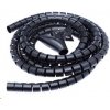 CONNECT IT rúrka na vedenie káblov WINDER, 1, 5 m x 30 mm čierna (organizér káblov) CI-515