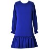 Fashionkids dievčenské šaty LILI M/431 kráľovská modrá