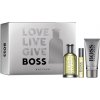 Hugo Boss BOSS Bottled SET: Toaletná voda 100ml + Toaletná voda 10ml + Sprchový gél 100ml pre mužov