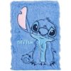 Disney Lilo a Stitch Plyšový zápisník A5