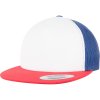 Flexfit 6005FW pěnová 5 panelová COT5505FWzt799-red/white/r Červená/bílá/modrá královská