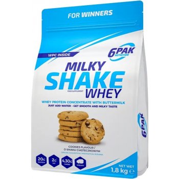 6PAK Milky Shake Whey 1800 g