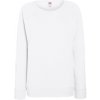 Fruit of the Loom Mikina Lady-Fit LW Raglan Sweat, raglánová, dámská COT-16214600101 S Bílá