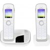 Panasonic KX-TGJ322, DECT telefón, Hlasitý odposluch, 250 položky, ID volajúceho, SMS, Biela