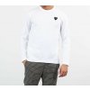 Tričko Comme des Garçons PLAY Long Sleeve Tee White M M