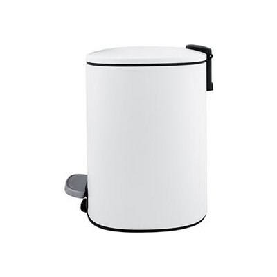 NIMCO KOS 9005-05 Odpadkový kôš s vyberateľnou nádobou, biely mat.