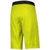 Pánske cyklistické kraťasy Scott Shorts M 's Trail Vertico w / pad sulphur yell