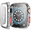 AppleKing ochranné trblietavé puzdro s tvrdeným sklom pre Apple Watch 38mm - sivé - možnosť vrátiť tovar ZADARMO do 30tich dní