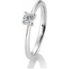 SOFIA DIAMONDS prsteň z bieleho zlata s diamantom 0,30 ct BE41/05637-W