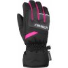 Rukavice Reusch Bennet R-Tex XT Junior Black / Black Melange / Pink Glo 5,5