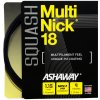 Squashový výplet Ashaway Multinick 18 Black Set