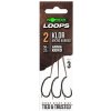 Korda Návazec Loop Rigs Klor vel. 2 50lb 3ks