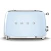 Hriankovač SMEG 50's Retro Style 2x2 pastelovo modrý 950W (TSF01PBEU)