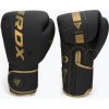 Boxerské rukavice RDX F6 čierno-zlaté BGR-F6MGL