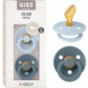 Bibs Colour anatomické cumlíky kaučuk 2ks Baby blue Petrol