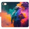 Flipové puzdro iSaprio - Astronaut in Colours 02 - iPhone 7/8/SE 2020