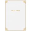 CSB Family Bible, White Bonded Leather Over Board
